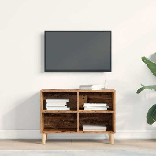 Έπιπλο Τηλεόρασης Παλιό Ξύλο Μ69.5xΠ30xΥ50cm