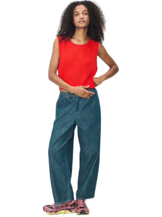 Women's Jean Trousers Denim Blue