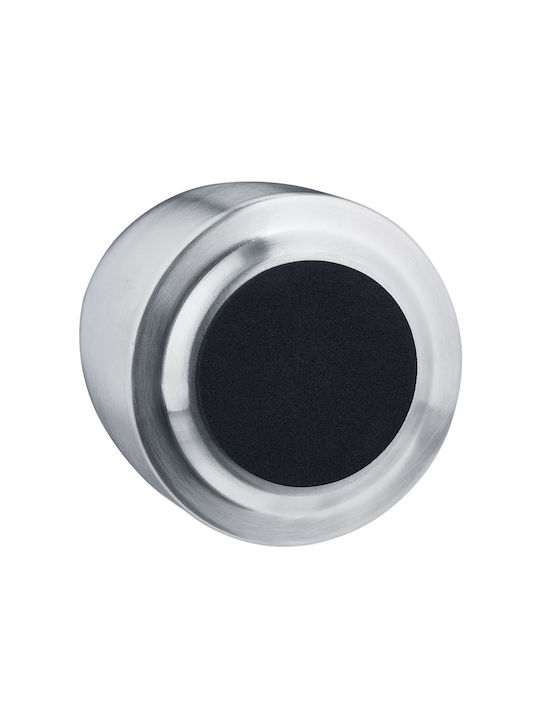 Stainless Steel Ashtray Lid Wind-resistant Modern Gray 9 X 7.5 Cm