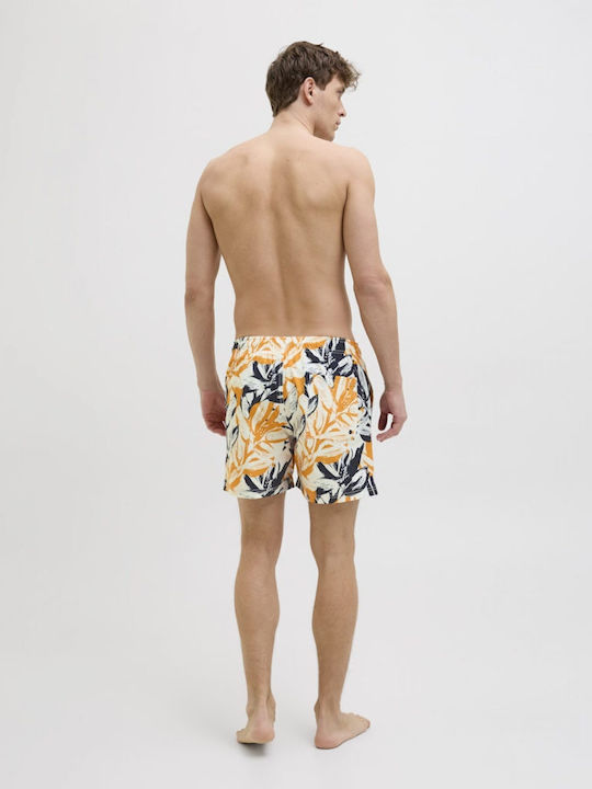Men's Swimwear Shorts Off White Floral