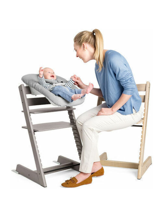 Stokke Tripp Trapp Baby Highchair With Adjustable Height Heather Mauve