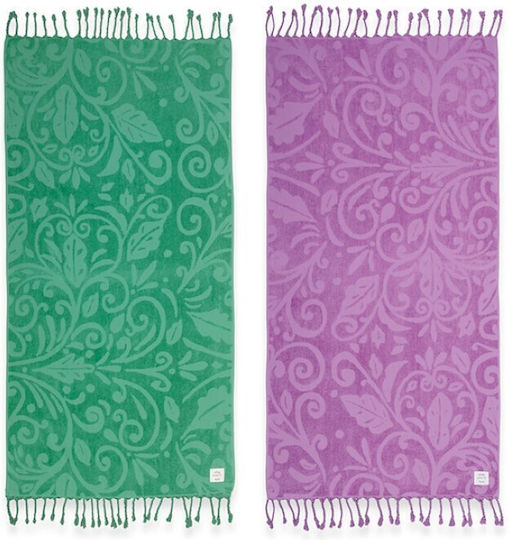 Nef-Nef Homeware Veronia Baumwolle Grüne 160x80cm