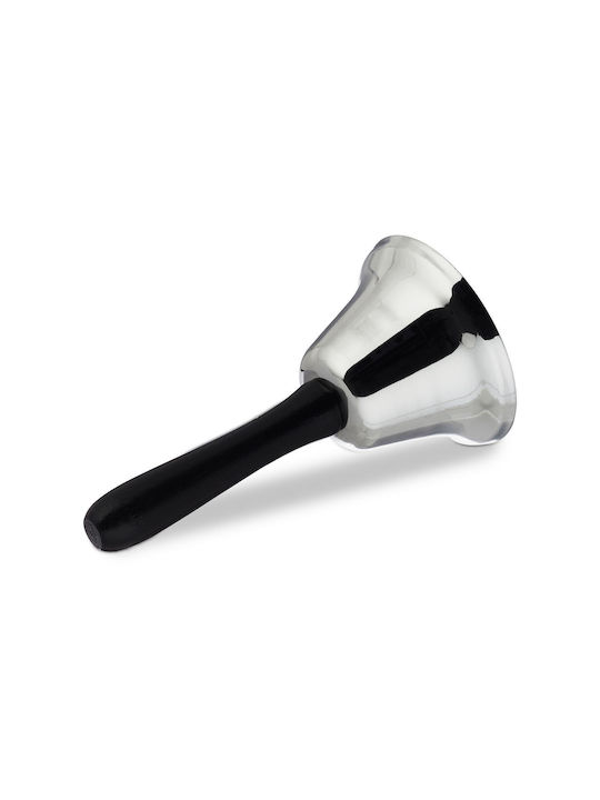 Relaxdays Χριστουγεννιάτικη Ξύλινη Φιγούρα Καμπάνα Ασημί Μήκους 6.5εκ.