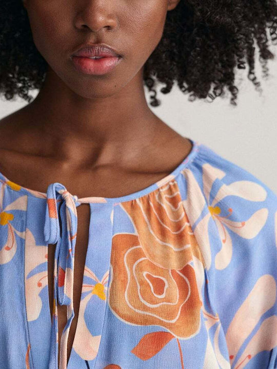 Καλοκαιρινό Midi Σεμιζιέ Φόρεμα Floral
