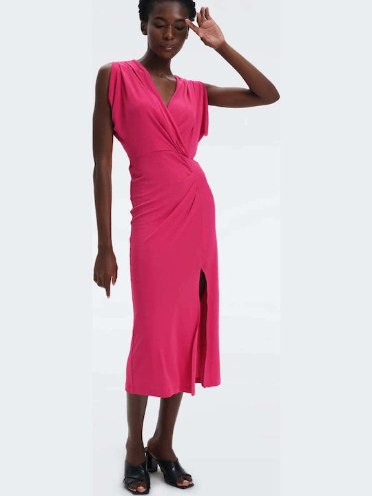 Sommer Midi Abendkleid Rosa