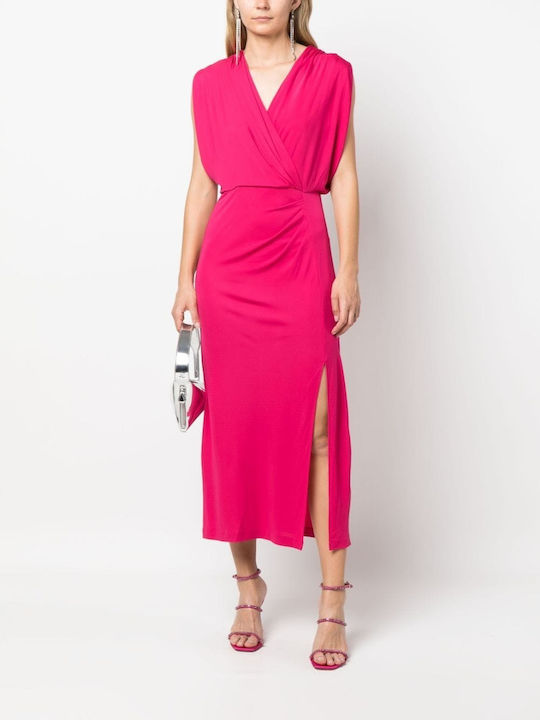 Sommer Midi Abendkleid Rosa