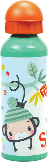 Fisher Price Kids Water Bottle Thermos Aluminium with Screw Cap Non Spill 520ml