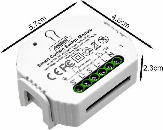 Andowl Smart Switch Dimmer Wi-Fi 2A