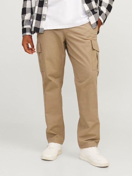 Herrenhose Cargo Lose Passform Beige