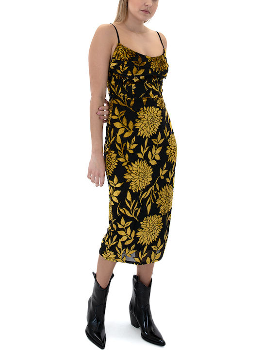 Sommer Midi Abendkleid Schwarz