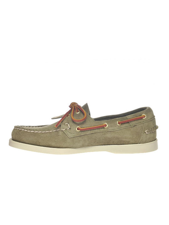 Men's Boat Shoes Green