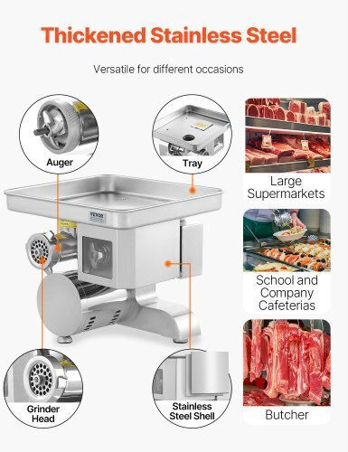 Vevor Commercial Meat Grinder XSYJQJTM5MM060HHOV2