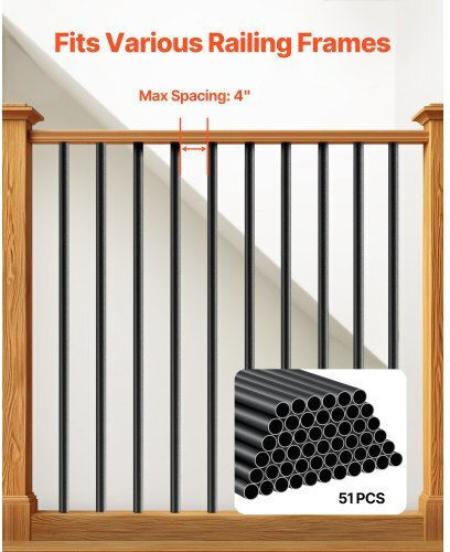 Vevor Tube 51pcs