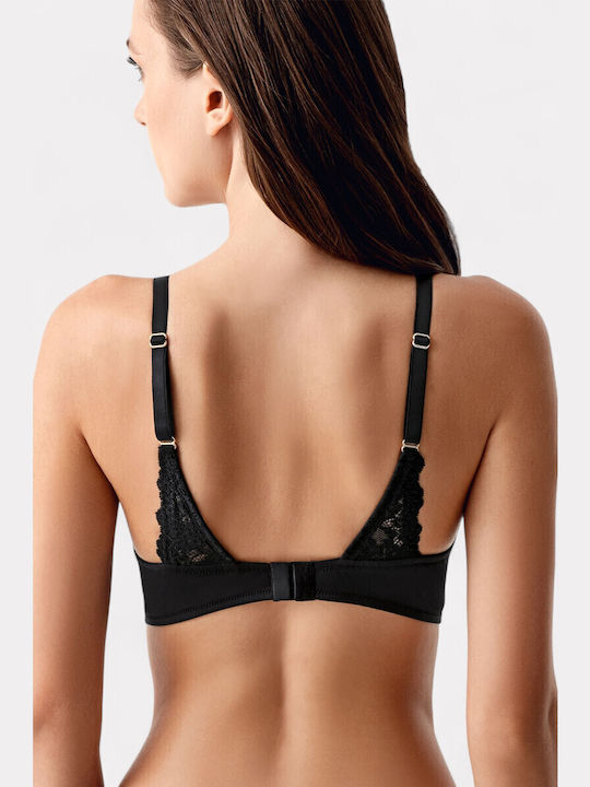 Push Up Bra without Underwire Black