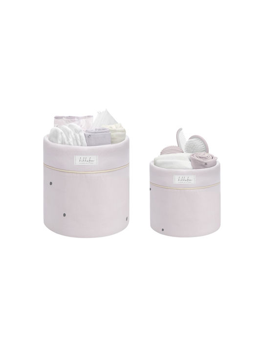 Kikka Boo Hedge Hugs Nursery Storage Baskets Pink 2pcs