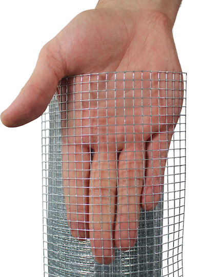 Wire Fencing Galvanized with PVC Coating Silver
