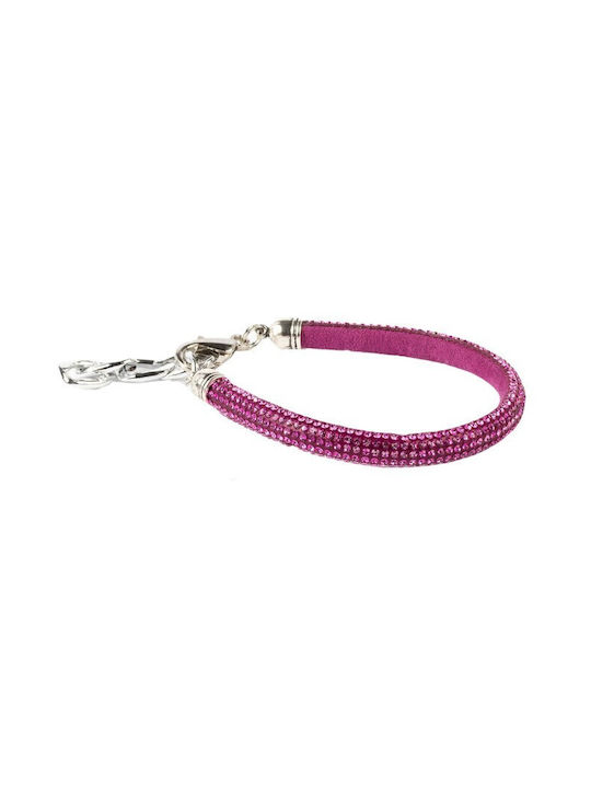 Woofmoda Strass Halsband Rosa Mittel 30-35cm Woofmoda Strass Halsband Rosa Mittel 30-35cm