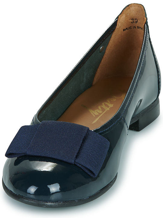 Verone Damen Ballerinas Blau