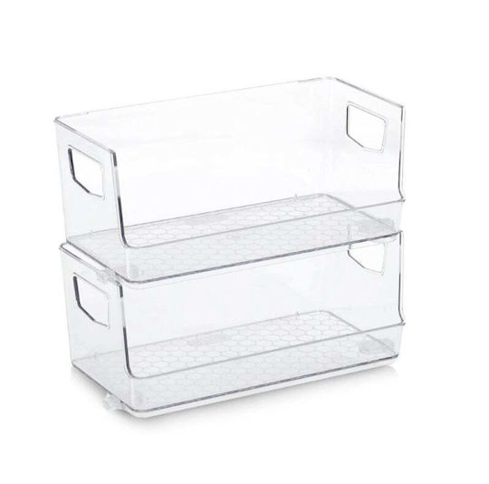 Zeller Coș Organizare Frigider Utilizare Generală 25.5x12.5x11cm