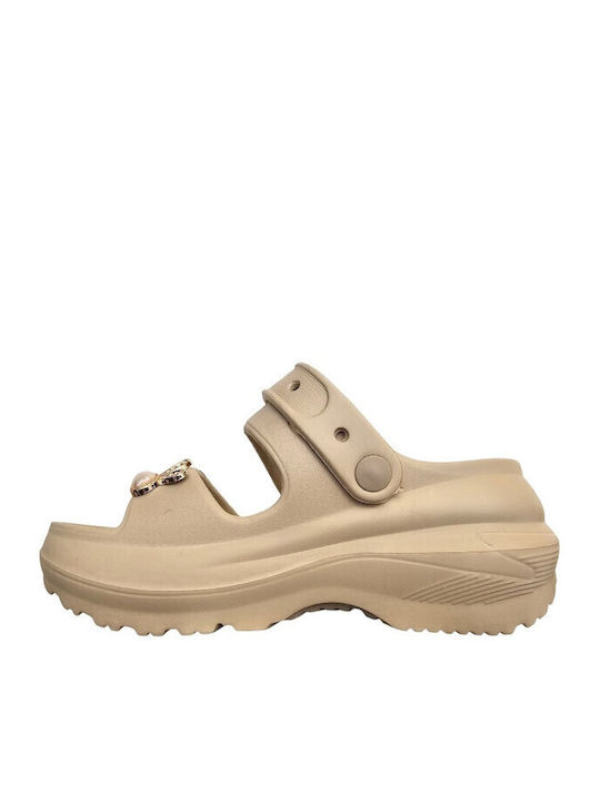 Sabino Πεδιλο Γυναικειο Πλατφορμα Γ E 447-z Beige Sabino