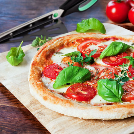Relaxdays Inox Pizza Scissor 8cm