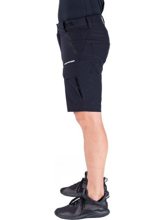 Northfinder Stretch Men's Hiking Short Trousers Black
