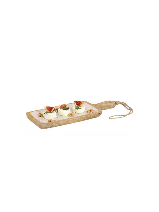 Zeller Servierplatte Hölzernes 38x15x2.5cm 1Stück