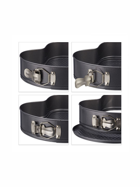 Relaxdays Baking Pan 3pcs