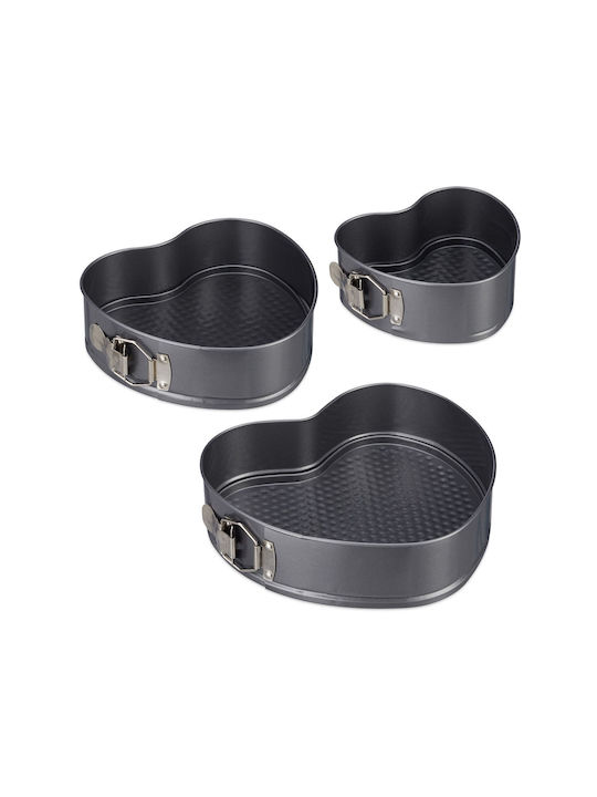 Relaxdays Baking Pan 3pcs
