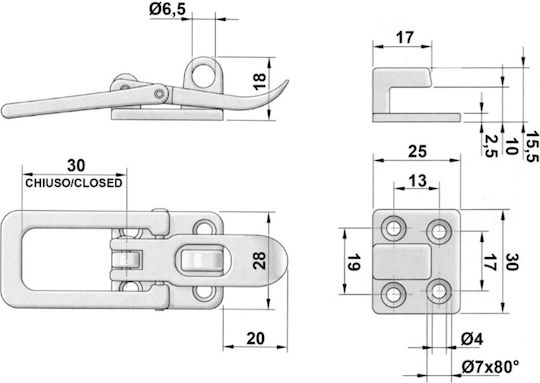 Angle Bracket 30x30x2.5 Mm