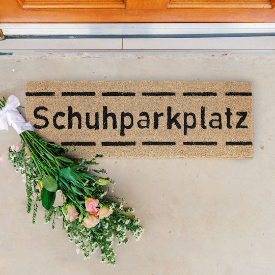Relaxdays Fußmatte aus Kokosnuss Mehrfarbig 60x40cm 10043445 Mehrfarbige