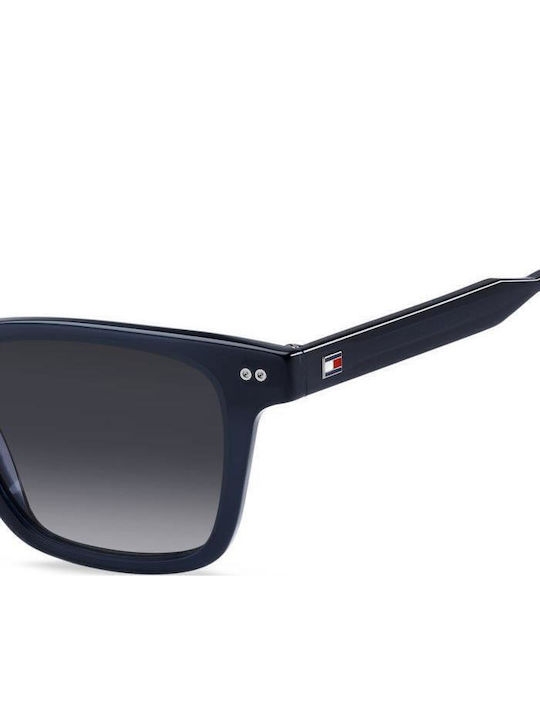 Tommy Hilfiger Men's Sunglasses with Navy Blue Plastic Frame and Gray Gradient Lens th2127/s PJP/9O
