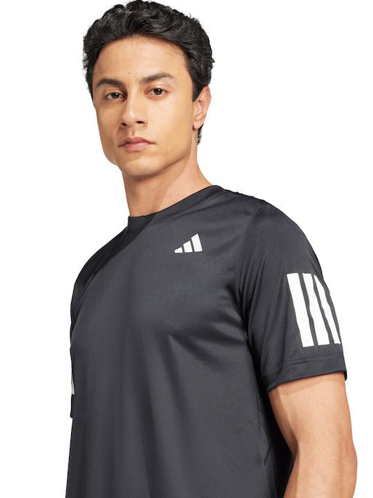 adidas Club JG0978 Ανδρική Μπλούζα Μαύρη