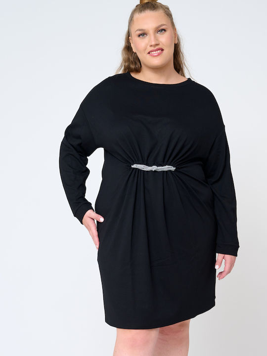 Midi Kleid Schwarz