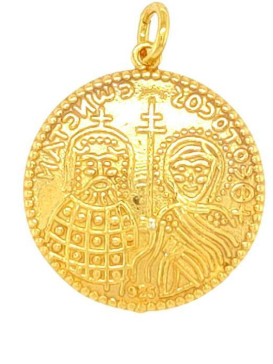 Drandakis Charm Talisman Din Argint Plăcut Cu Aur Drandakis Charm Talisman Din Argint Plăcut Cu Aur