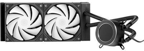 Vevor CPULQFSSLDPB56R3VV9 Water Cooling AIO CPU With 2 Fans 120mm And ARGB Lighting