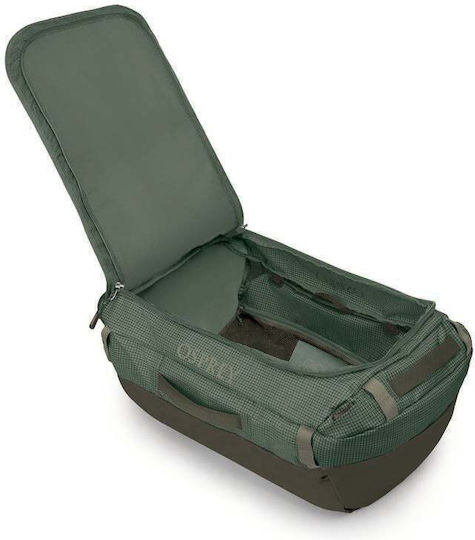 Osprey Duffel Transporter 65 Sack Voyage Back 65lt Green Fabric L62xW35xH40cm