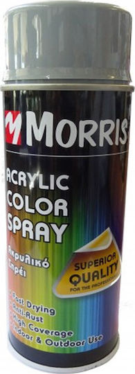 Benman Σπρέι Βαφής Acrylic με Γυαλιστερό Εφέ Grey White RAL 9002 400ml