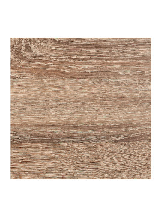 Masă Laterală Rectangulară din Lemn Masiv Maro/Negru L60xL30xÎ45cm