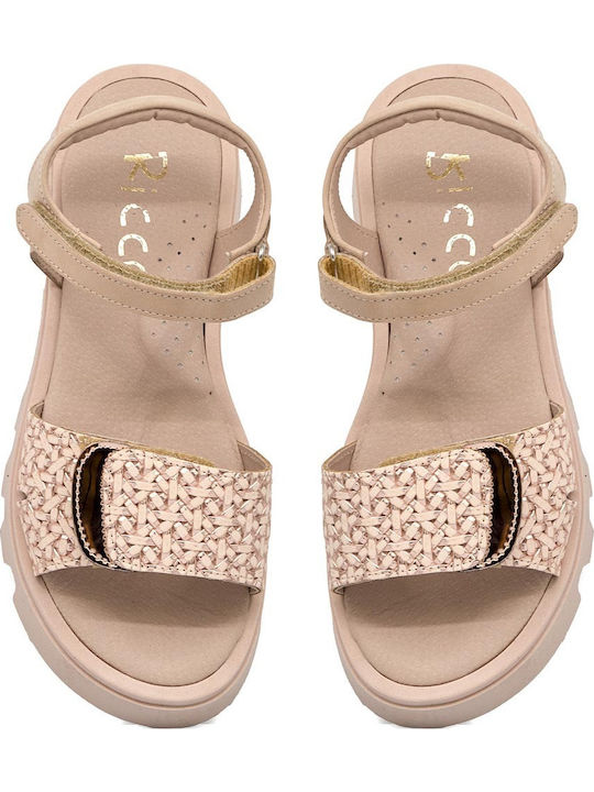 Kinder Sandalen Beige