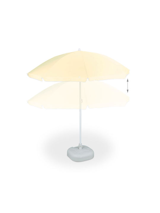 Umbrelă Rotundă Metalică Galbenă Φ1.8m