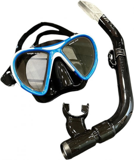 Tech Pro Bluewave Tauchmaske mit Schnorchel