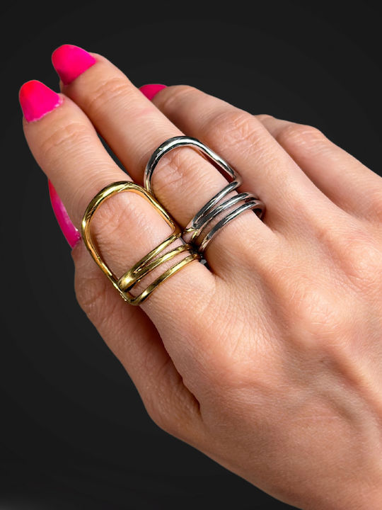 Met Ring made of Steel