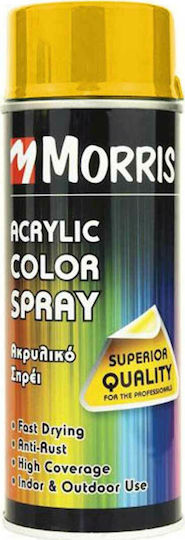 Benman Σπρέι Βαφής Acrylic με Γυαλιστερό Εφέ Daffodil Yellow RAL 1007 400ml
