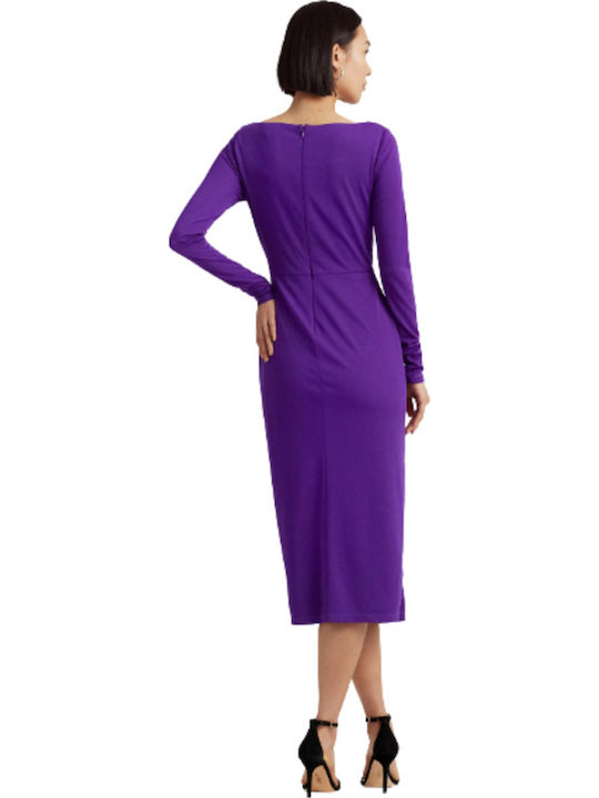 Midi Abendkleid Lila