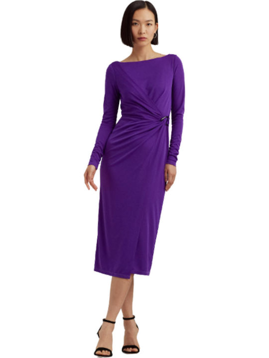 Midi Abendkleid Lila