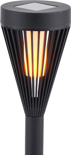 Eko Light Lampă Solară pardoseală Coloană cu Alb Cald Lumină IP44