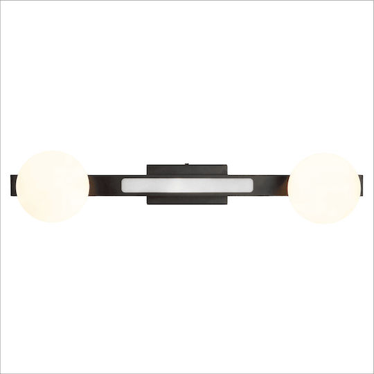 Eko Light Ceiling Mount Light Black with Integrated LED