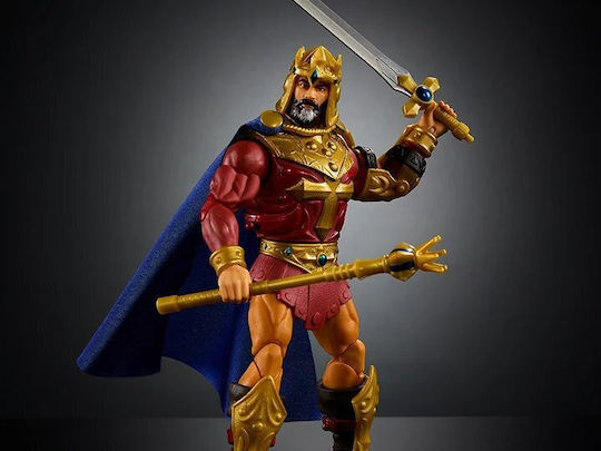 Φιγούρα Δράσης New Eternia King Randor για 6+ Ετών 17.78εκ.