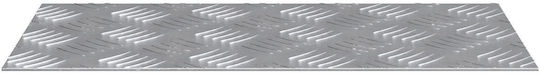 vidaXL Floor Material Aluminum for Steps Aluminum Plates 40x20x20cm 4pcs